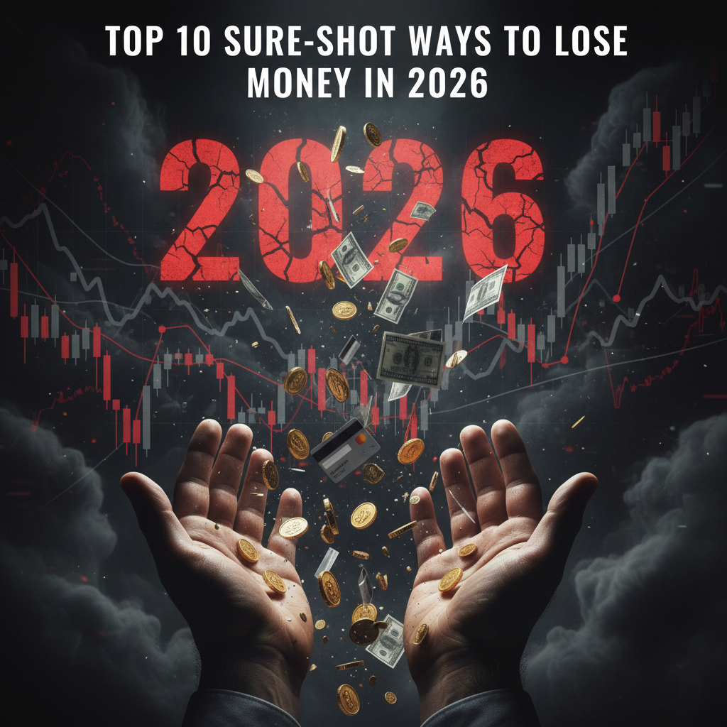 Top 10 Sure-Shot Ways to Lose Money in 2026 (For those who believe wealth creation is overrated)