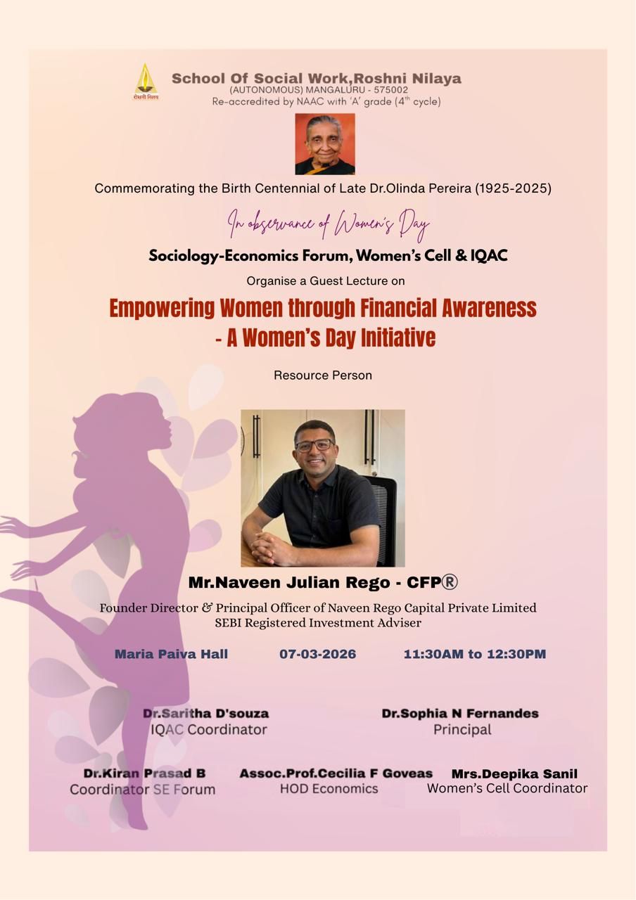 We are pleased to share that our Founder Director, Naveen Julian Rego, CFP®, will be the Guest Speaker at this open program.We warmly invite you to attend and make it convenient to be present. It would also be wonderful if you could circulate this invitation among your colleagues and friends who may benefit from the session.Warm regards,Naveen Rego Capitalwww.naveenrego.com